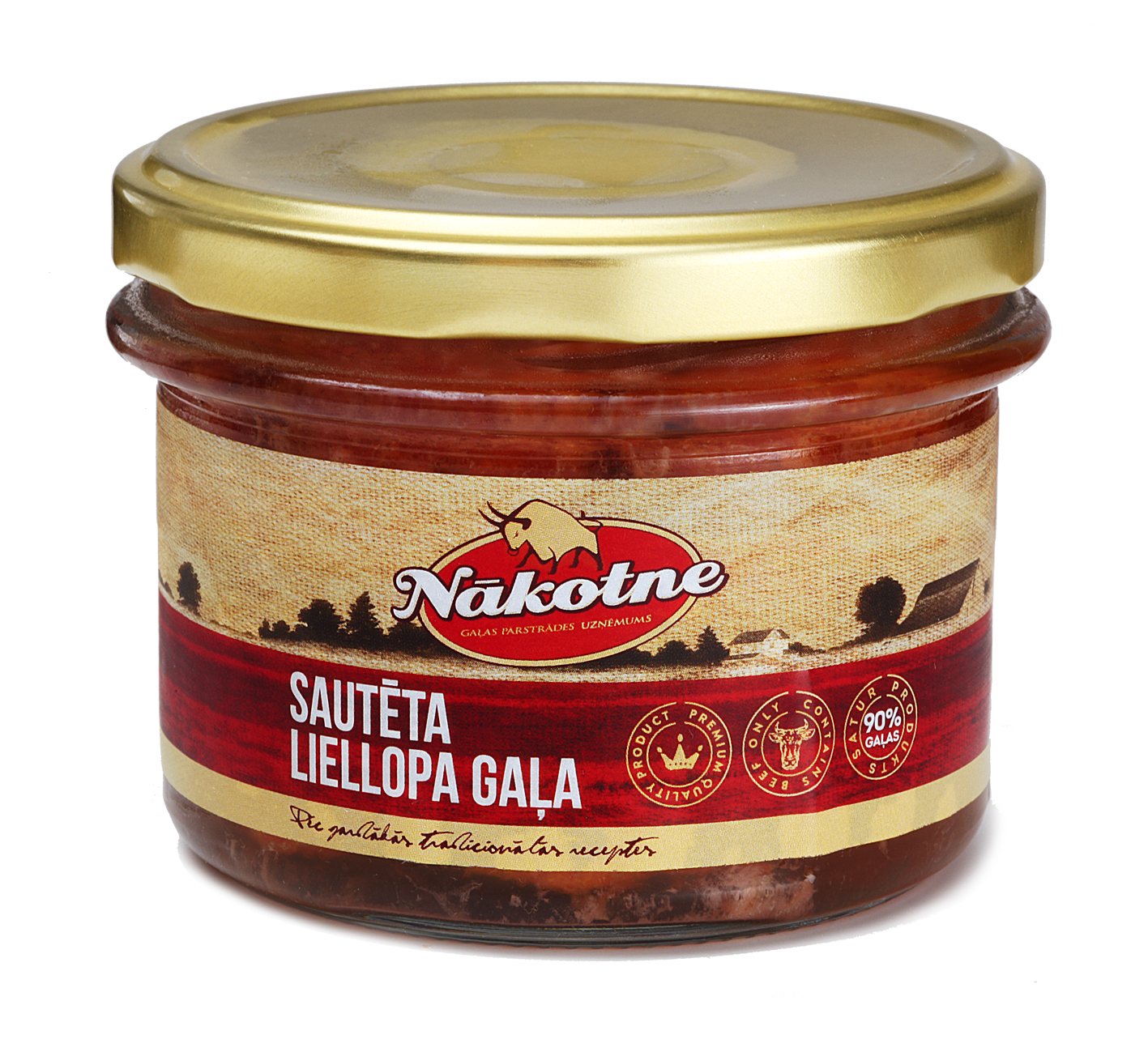 SAUTĒTA LIELLOPA GAĻA 200G