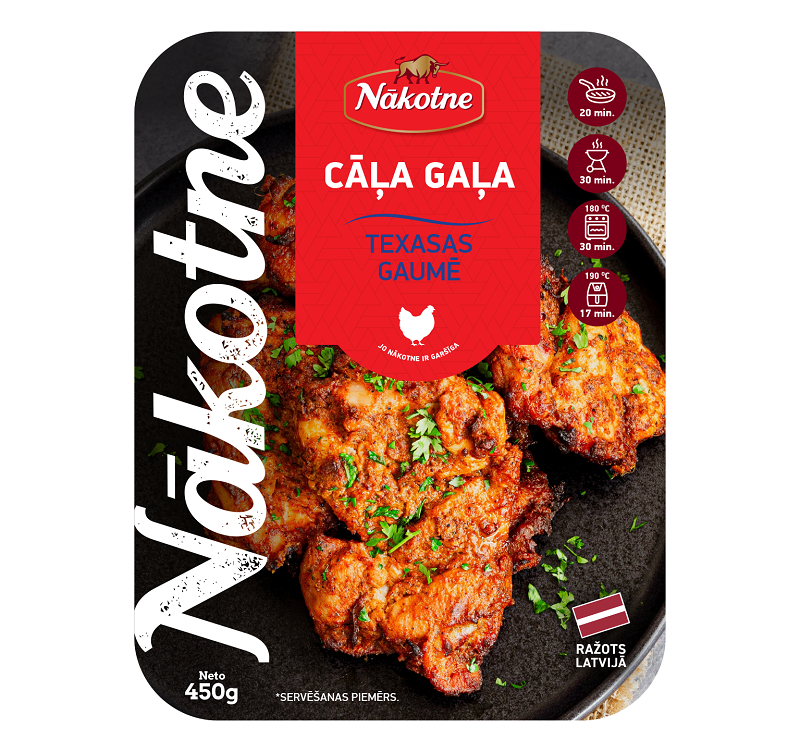 CĀĻA GAĻA TEKSASAS GAUMĒ 450g