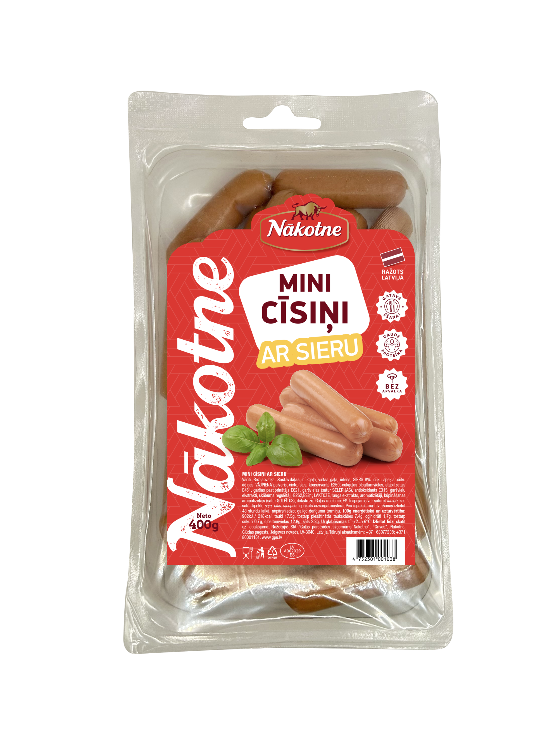 MINI FRANKFURTERS WITH CHEESE