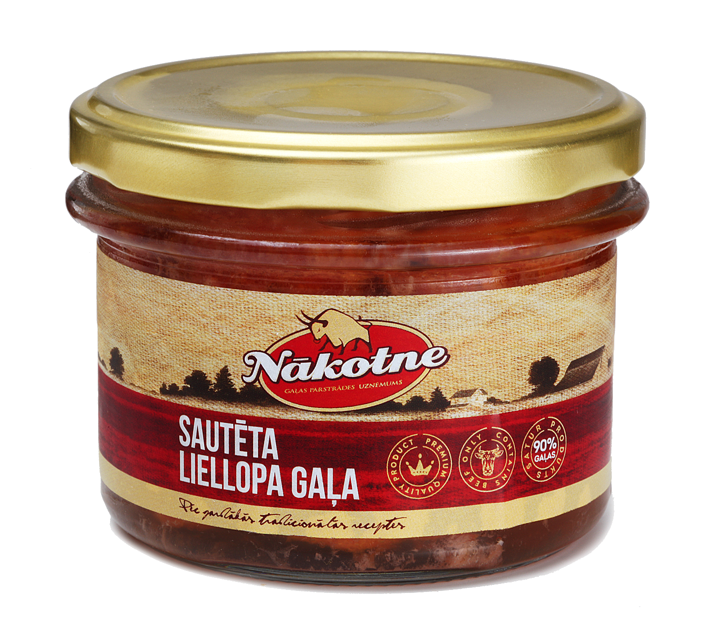 SAUTĒTA LIELLOPA GAĻA 200G