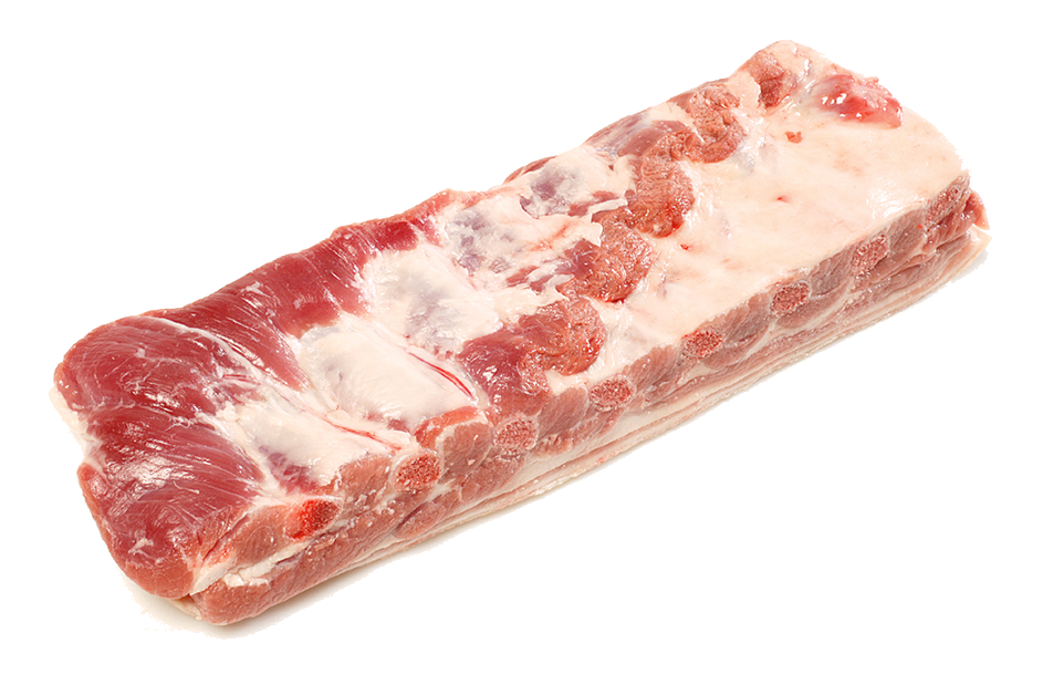 PORK BRISKET WITH A RIB