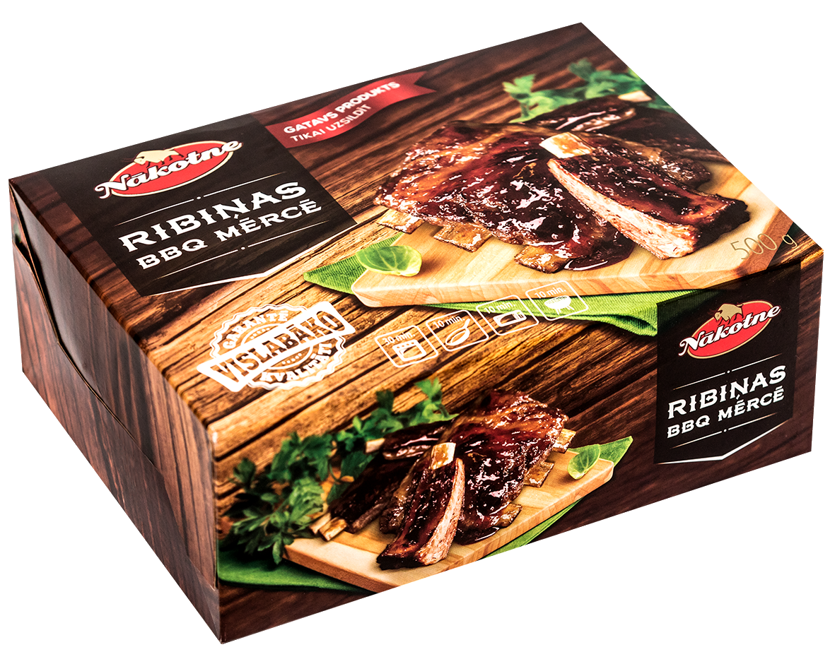 PORK RIBS BBQ 500G