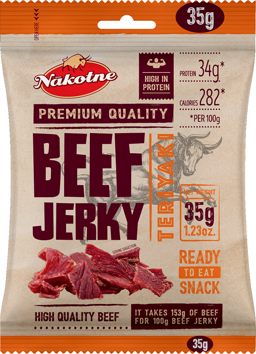 BEEF JERKY TERIYAKI