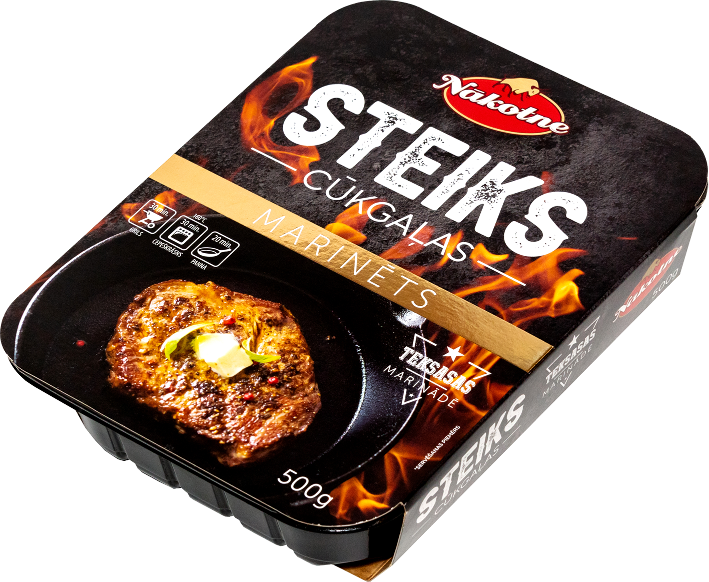 MARINĒTS CŪKGAĻAS STEIKS 500 G