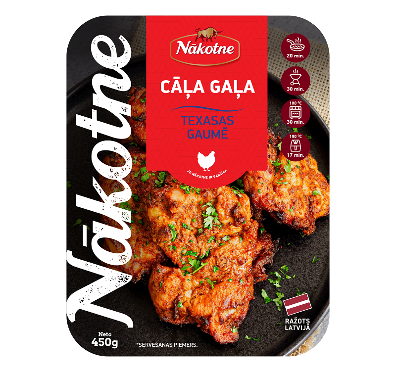 CĀĻA GAĻA TEKSASAS GAUMĒ 450g