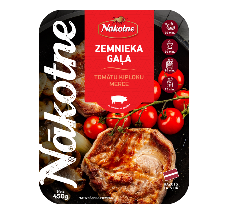 ZEMNIEKA GAĻA TOMĀTU ĶIPLOKU MĒRCĒ 450g