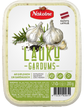 LAUKU GARDUMS ar ķiplokiem un garšaugiem 200g